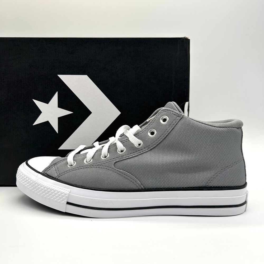 Converse CTAS Malden Street Mid Shoes Mens 11 Grey A09499C Textile Sneaker